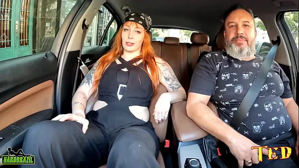 A brasileira ruiva mais desejada entra na carona do Ted – Mel Fire – Binho Ted