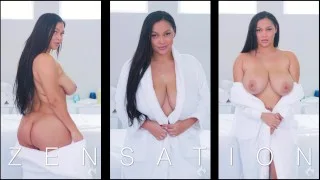 A voluptuosa deusa Ashlyn Peaks seduz seu inocente massagista.
