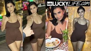 Pecando em South Beach com a linda morena Roxie Sinner